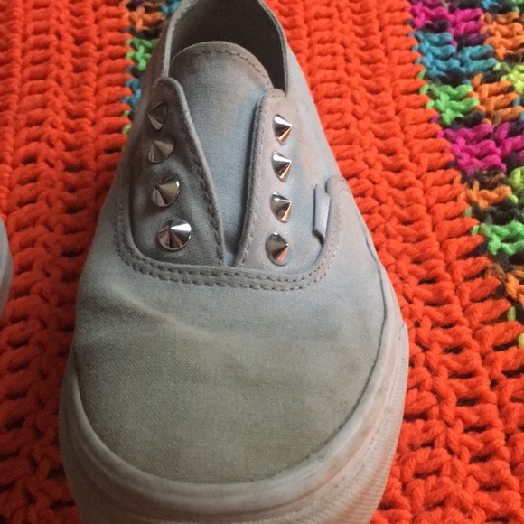 Blue Rhinstone Vans - Picture 2 of 5